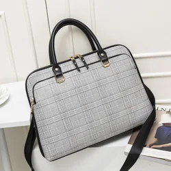 Sac à main pour ordinateur portable de 14 pouces pour femmes, sac de travail, de bureau, à bandoulière, porte documents, Business 