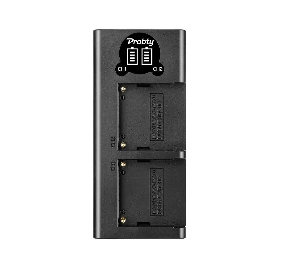 7800 мАч NP F960 NP F970 NP-F960 NP-F970 F950 Батарея+ светодиодный USB Зарядное устройство для sony PLM-100 CCD-TRV35 MVC-FD91 MC1500C L10 TR555 VX22 - Color: 1 PcsCharger