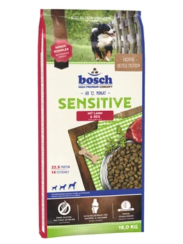 

Bosch sensitive with lamb and Rice dry dog food 15 kg