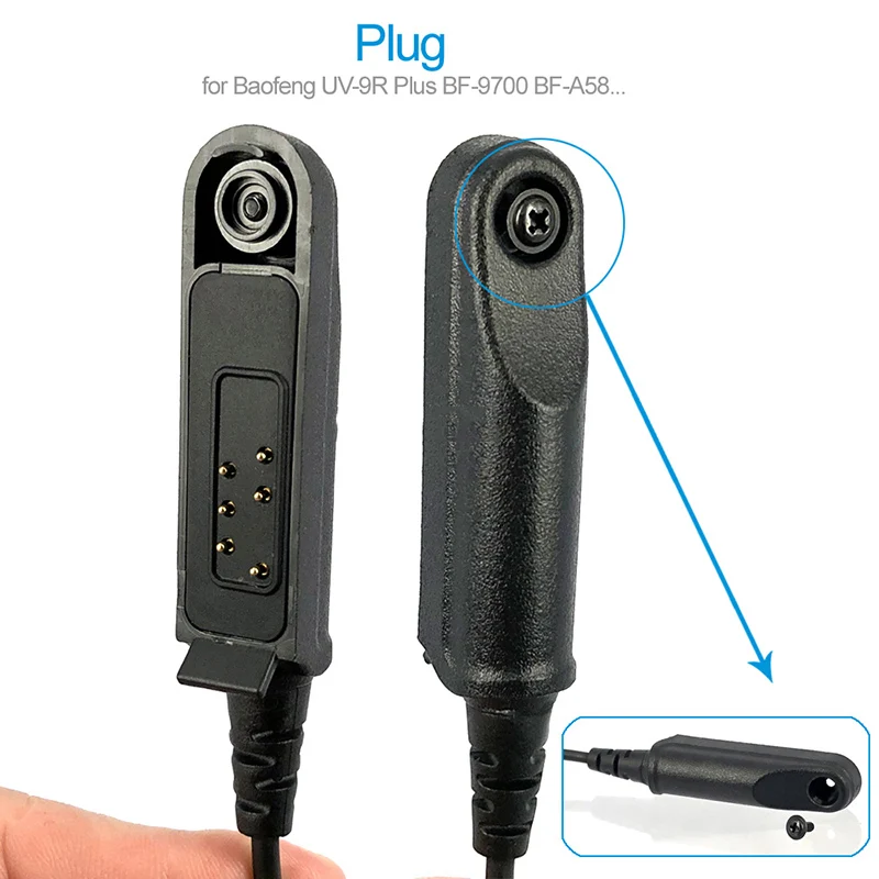 

Wireless Headset Throat Microphone Telescopic Electronic Replacement Practical