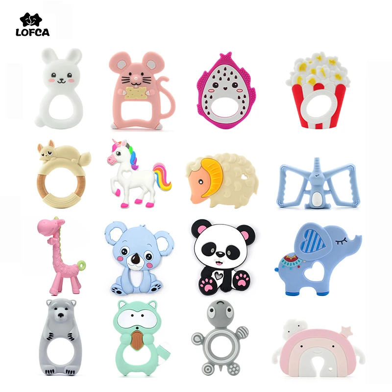 Baby Pendant-Chain Pacifier Nursing-Necklace Silicone Chew-Toy Food-Grade LOFCA Bpa-Free