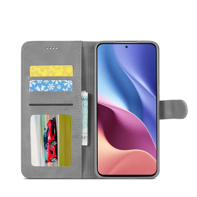 Xiaomi Mi 11i Case Leather Vintage Phone Case For Coque Xiaomi Mi 11i Case  Flip Magnetic Wallet Case On Funda Xiaomi Mi11i Cover