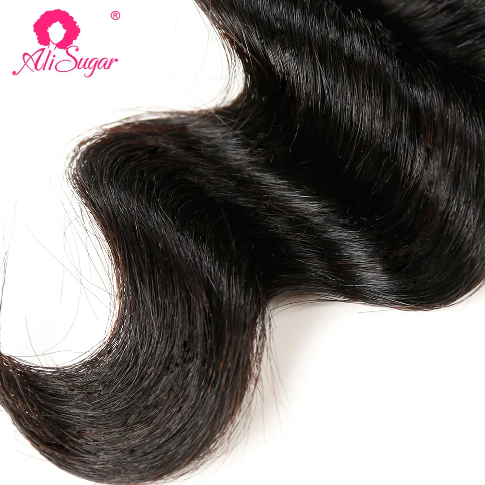 Али Sugar натуральные волнистые волосы 3 пучка 100% для наращивания|weft human hair extensions|weft