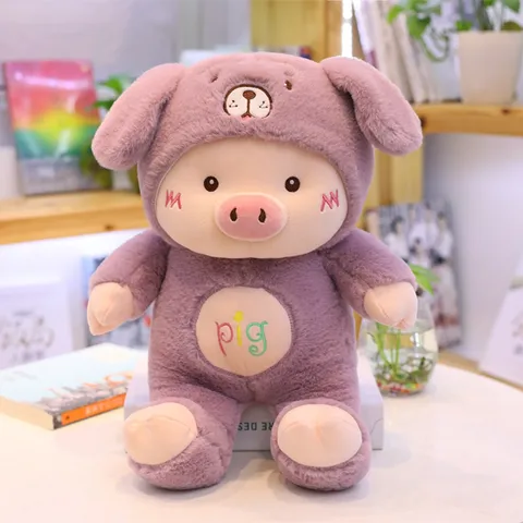 kawaii plush Pig Plush Toy Creative Cosplay Doll Soft Stuffed Animals Toy for kawaii room decor cute PLUSH BIRTHDAY GIFT