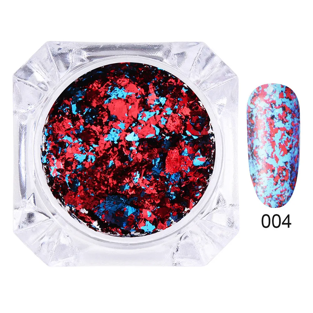 Сделай Сам модные накладки для ногтей блестящие радужные лучи лак волнистые