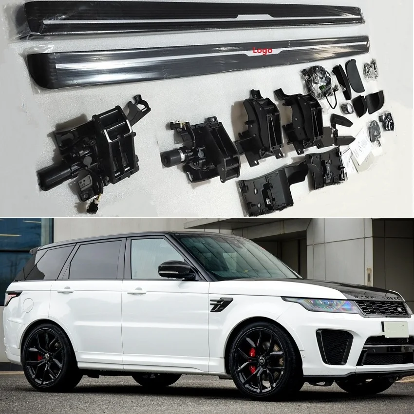 Высококачественная электрическая беговая плата для Land Rover Range Rover Sport POWER step раскладываемая Беговая панель