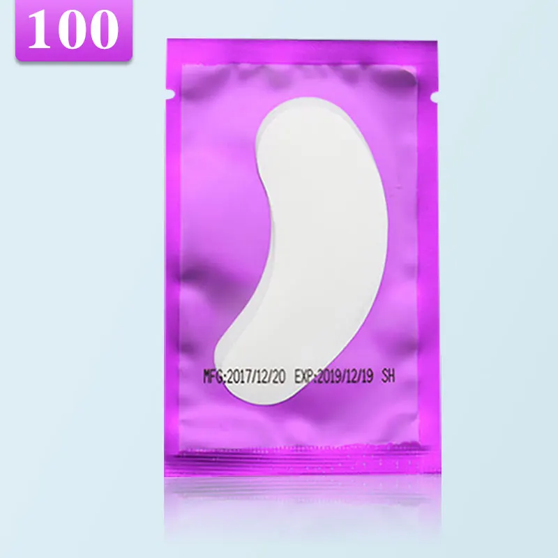 100 Pairs GJLash 30/50/100/200 пар/лот наращивание ресниц накладки для глаз под патчи для ресниц наращивание ресниц макияж инструменты поддержка OEM для наращивания ресниц наращивание ресниц - Цвет: 100 Pairs
