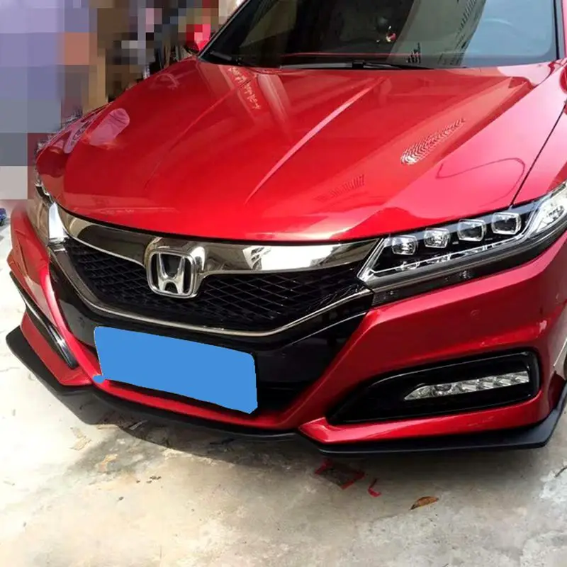 Автомобильный передний бампер протектор для Honda Spirior+ передние бамперы диффузор для губ украшение противоскользящая пластина бампер крышка