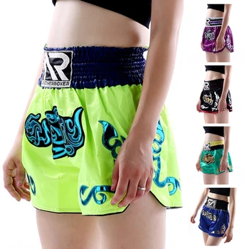 

ANOTHERBOXER Unisex Muay Thai Boxing Shorts MMA Kickboxing Fighting Grappling Free Style Multi Size Flexible