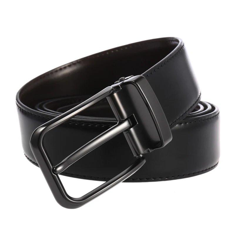 Black buckle Black Medyla мужской ремень для мужчин, высокое качество, коровья кожа, натуральная кожа, ремни, горячая Распродажа, модные новые джинсы, черная Пряжка, 130 см - Цвет: Black buckle Black