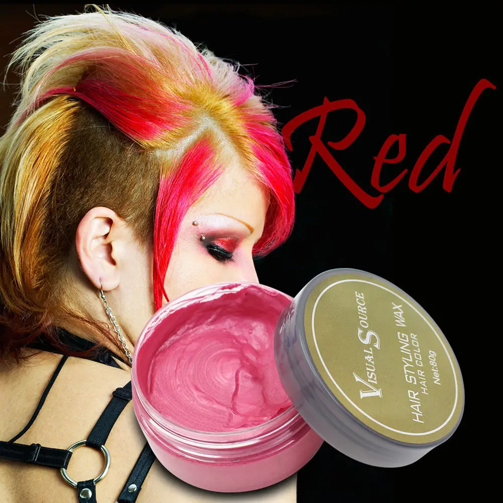 Newly Unisex DIY Hair Coloring Wax Mud Dye Cream Temporary Modeling Hair Dye CLA88