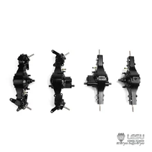 Lesu metal diferencial bloqueio dianteiro eixos traseiros para rc tamiya 1/14 caminhão trator modelo de carro diy