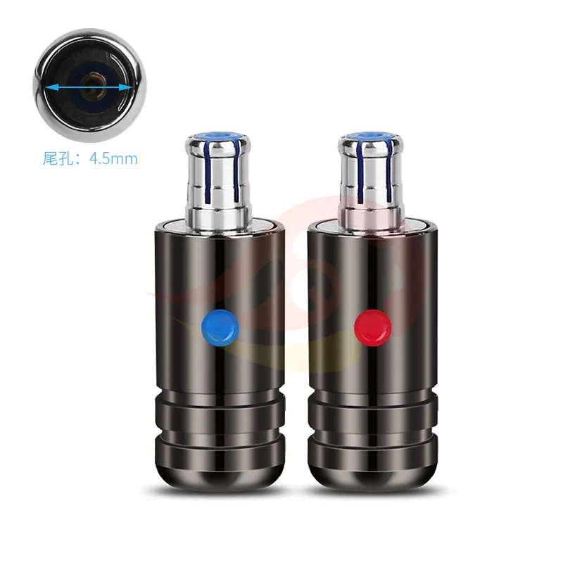 4.5mm Black A2DC разъем для наушников для ls50 ls70 ls200 ls300 e40 e50 CKS1100 LS LS400 гарнитура с родиевым покрытием аудио вилки - Цвет: 4.5mm Black