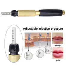 Новое поступление ручка неинвазивный шприц для удаления морщин Игла без необходимости гиалуроновая маленькая стальная Мезотерапия пистолет распылитель 0-3 Pa 40P