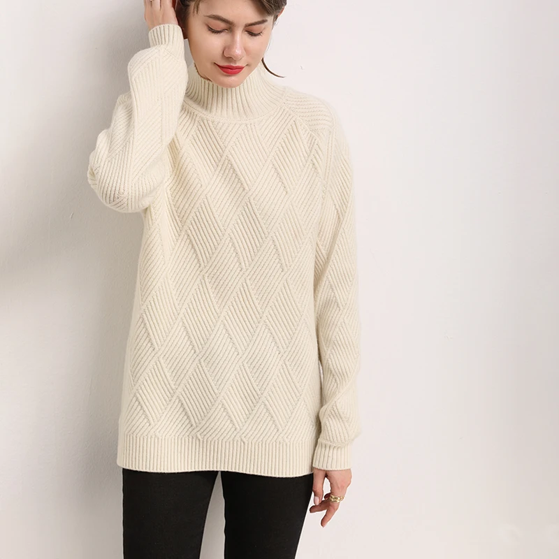 BARESKIY   20 autumn/winter 100% pure wool sweater