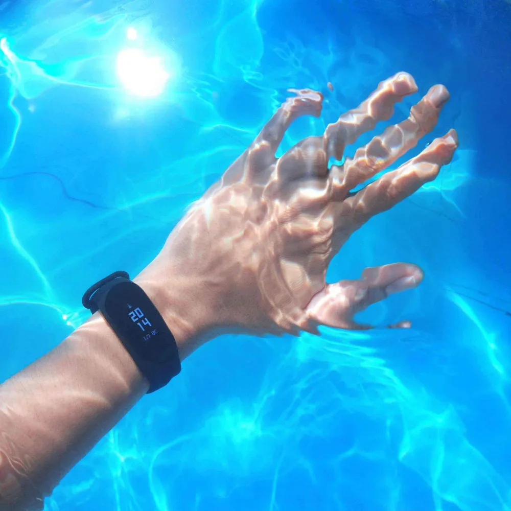 Xiaomi Mi Band 3 Смарт-браслет часы OLED сенсорный экран Водонепроницаемый Фитнес-трекер для измерения сердечного ритма умный Браслет M3 спортивный