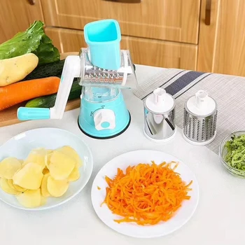 

Labor Saving Vegetable Meat Chopped Grater Kitchen Tools Fruit Manual Home Hand Operated Shredding Cutter Cheese Slicer Roller