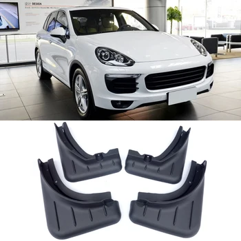 

Mud Flaps Splash Guard For Porsche Cayenne 2011-2017 Moulding Mudguard Fender Accessories