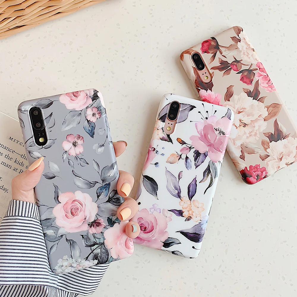 Ретро зеленый лист чехол для телефона для huawei mate 30 Lite mate 30 Pro P20 P30 Lite P20 P30 Pro mate 20 чехол мягкий IMD чехол для задней панели телефона