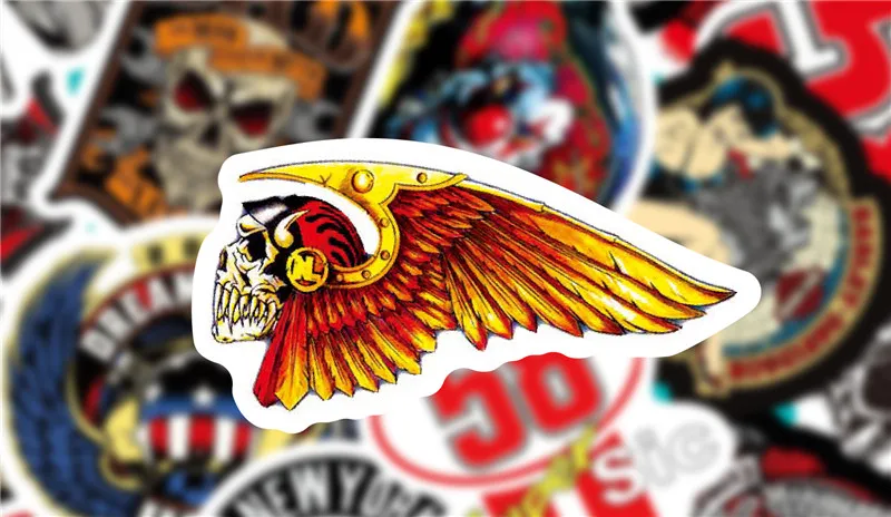 motorcycle helmet sticker pack ride club (3)