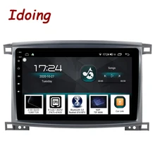 Idoing 10.2 "4G + 64G Auto Radio Android Player Für Toyota Land Cruiser 100 LC 100 Lexus LX470 2005 2007 GPS Navigation Kopf Einheit