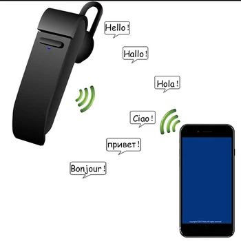 

Translate Earphone Wireless Business Earbuds Multi-language Bluetooth Translator Headset KQS8