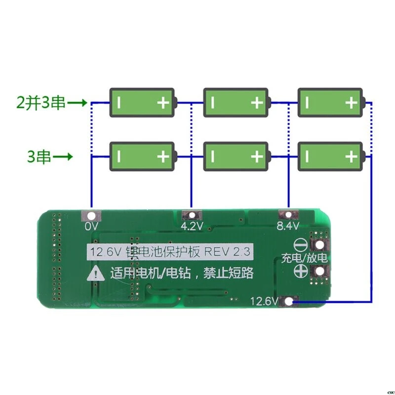 Подключение bms 3s к аккумуляторам 18650 схема