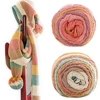 100g Solid/Rainbow Color Hand-woven Cotton Yarn Soft Crochet Thick Yarn For Hand Knitting Warm Sweater Sofa Cushion Scarf DIY ► Photo 1/6