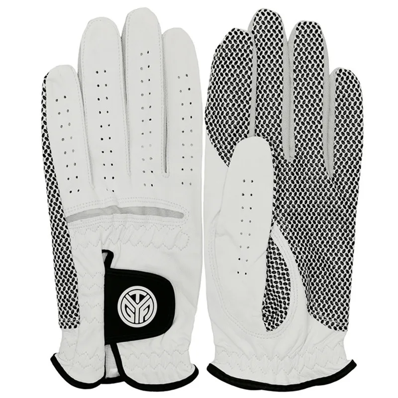1 шт. маленькие овчины перчатки для гольфа Левая Правая рука мужские противоскользящие износостойкие дышащие перчатки для гольфа спортивные перчатки
