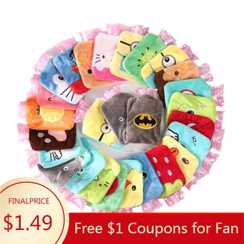

Cartoon Warm Hot Water Bag Cute Mini Hand Feet Kawaii Water Bottle Household Items Pocket Explosion-proof Hot Water Bags