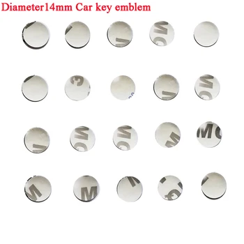 

Top quality 14mm car key emblem car remote sticker badge