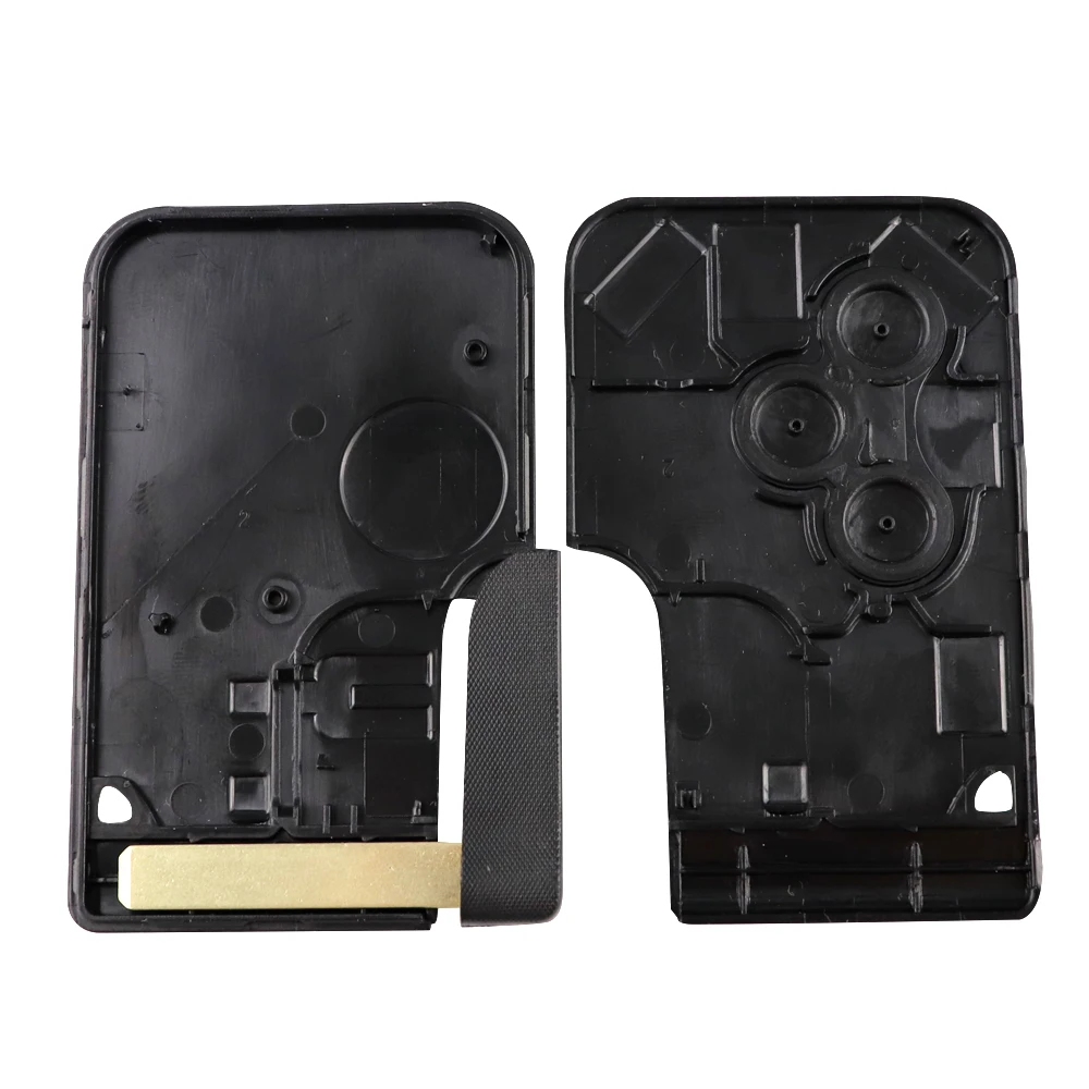 KeyforkessCar Key Fob Shell con chiave piccola 3 pulsanti Smart Card per Renault Clio Logan Megane 2 3 Koleos Scenic Card Case 19 KeyforkessCar Key Fob Shell con chiave piccola 3 pulsanti Smart Card per Renault Clio Logan Megane 2 3 Koleos Scenic Card Case - H65da5b5267104022b8614ea3f9c81346R