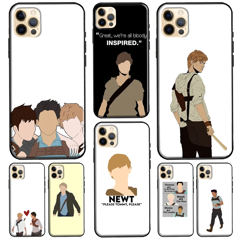 Newt The Maze Runner Case Per Iphone 11 14 13 Pro Max 12 Mini X Xr Xs Max 6 6S 7 8 Plus 5S Se 2020 Cover Per Telefono