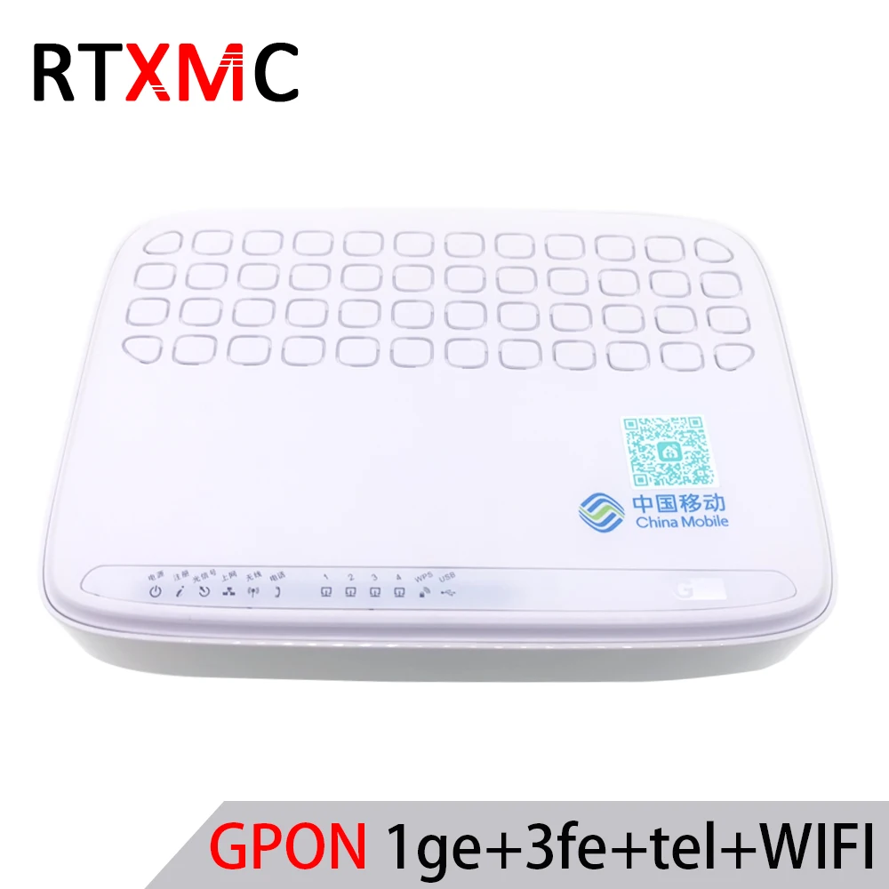 Оптоволоконный домашний модем GPON ONU ONT FTTH HGU Wi Fi маршрутизатор английское