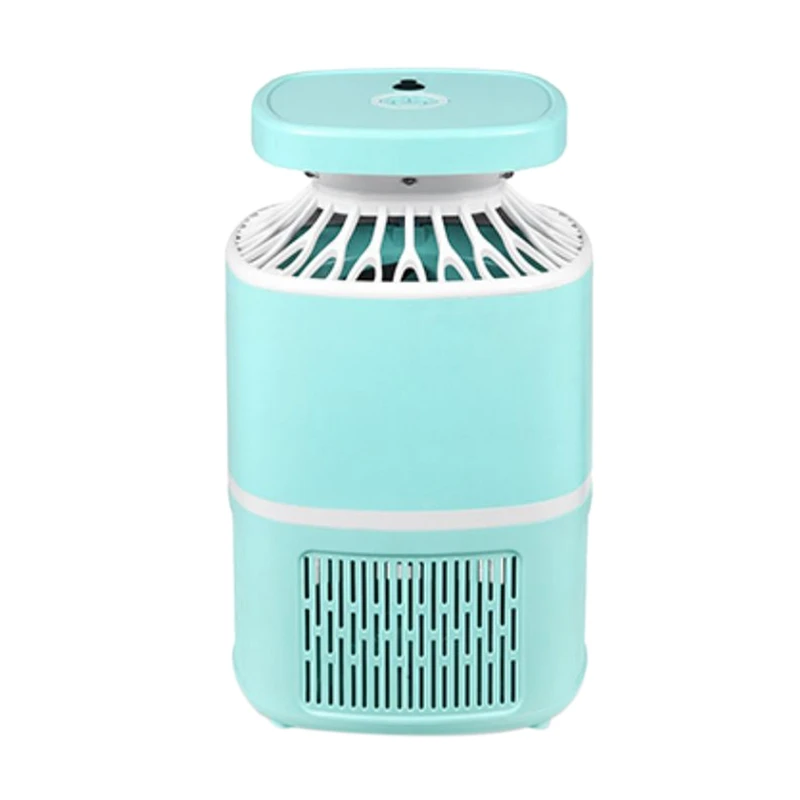 Blue ABUI-Mosquito Killer Usb электрическая лампа-убийца комаров фотокатализатор Бесшумная домашняя светодиодная ловушка для насекомых Zapper ловушка без излучения - Цвет: Blue