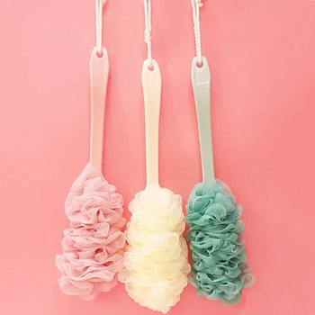 

2018 Hot JETTING Fashion Long Handle Body Bath Brush Shower Back Scrub Massager Body Brush Bath Shower Back Spa Scrubber