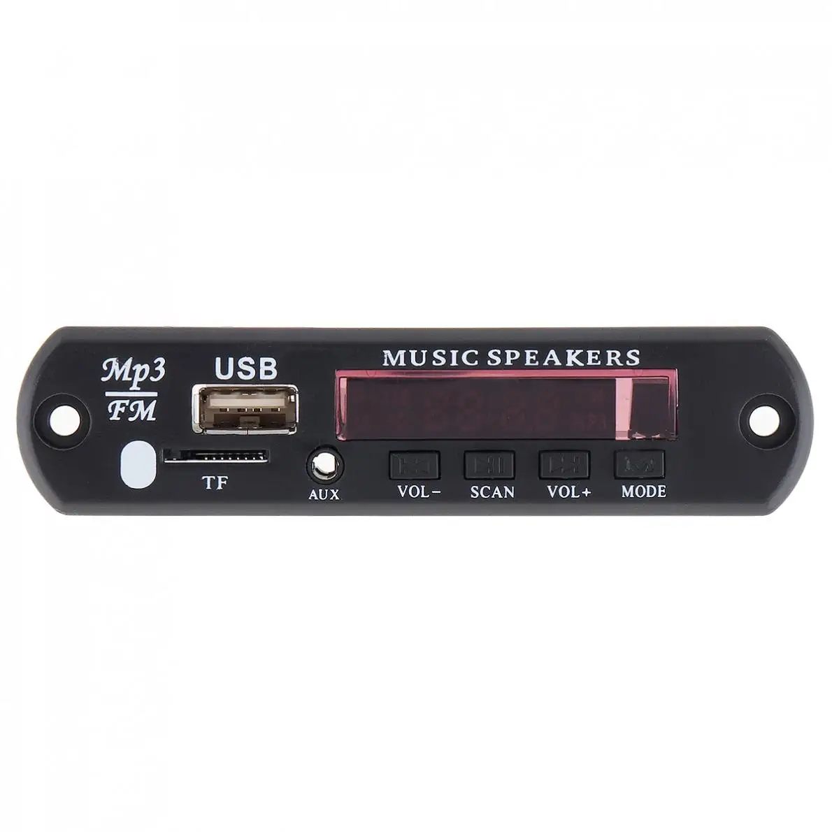 USB / SD AUX аудио MP3 декодер с цветной вспышкой 5 В поддержкой SD/AUX для семейного