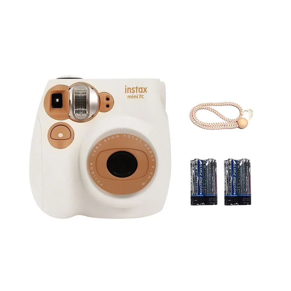 Fujifilm Instax Mini пленочная камера era Mini7c мгновенная камера пленочная камера автоматическая фокусировка с батареей ремешок на запястье