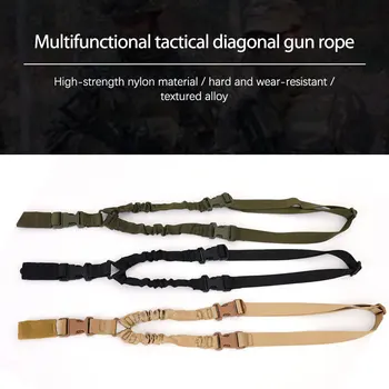 

American single-point sling gun rope multifunctional tactical strap oblique shoulder strap Magorui Military Airsoft Tactical