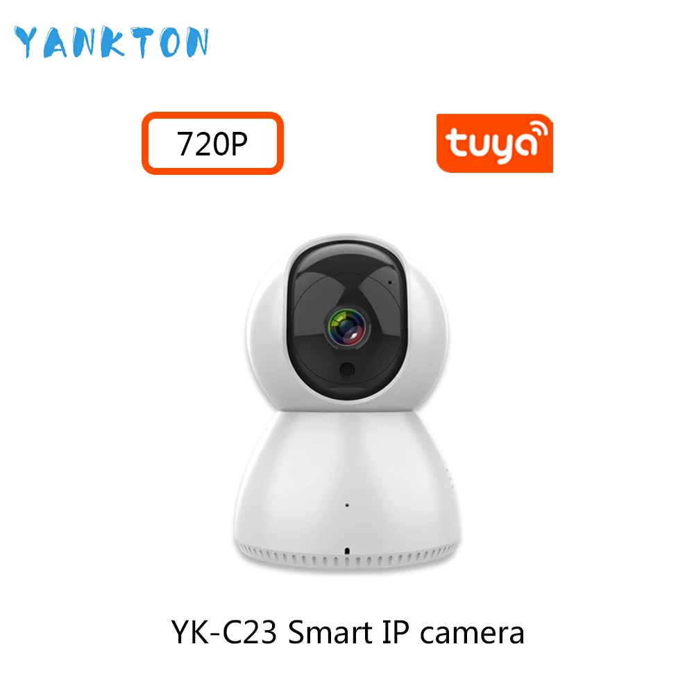 YK-014-720P-C23 Tuya 433 МГц 3G и 4G WiFi беспроводная домашняя охранная и охранная сигнализация с PIR датчиком движения/дверной датчик/Сирена Поддержка Android и iOS - Цвет: YK-014-720P-C23