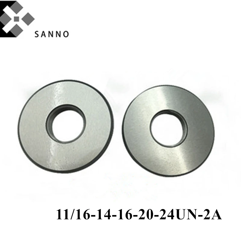 

Точность 11/16-12un, 14 / 16 / 20/24-2A кольцевой калибр, Американская система