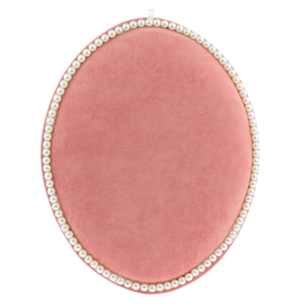 

Retro Oval Earrings Ear Studs Necklaces Organizer Jewelry Display Holder Stand Rack Jewelry Storage Shelf