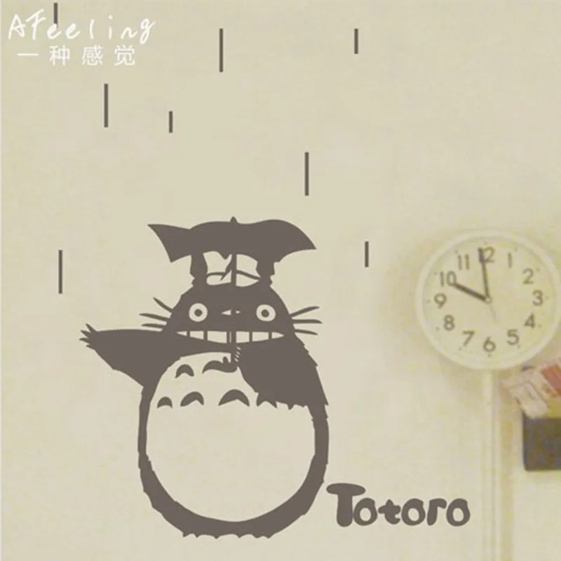 

Totoro Wall Decal Vinyl Wall Stickers Decal Decor Home Decorative Decoration Anime Totoro Car Sticker