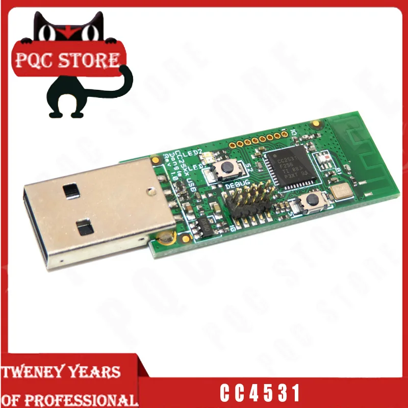 1 шт. CC2531 Беспроводная плата Zigbe Sniffer модуль анализатора Packet Protocol USB интерфейс Dongle