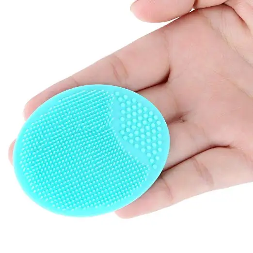 

Silicone Face Cleanser Brush Beauty Washing Pad Facial Exfoliating Blackhead Skin Care Tool Soft Deep Face Cleansing Pad