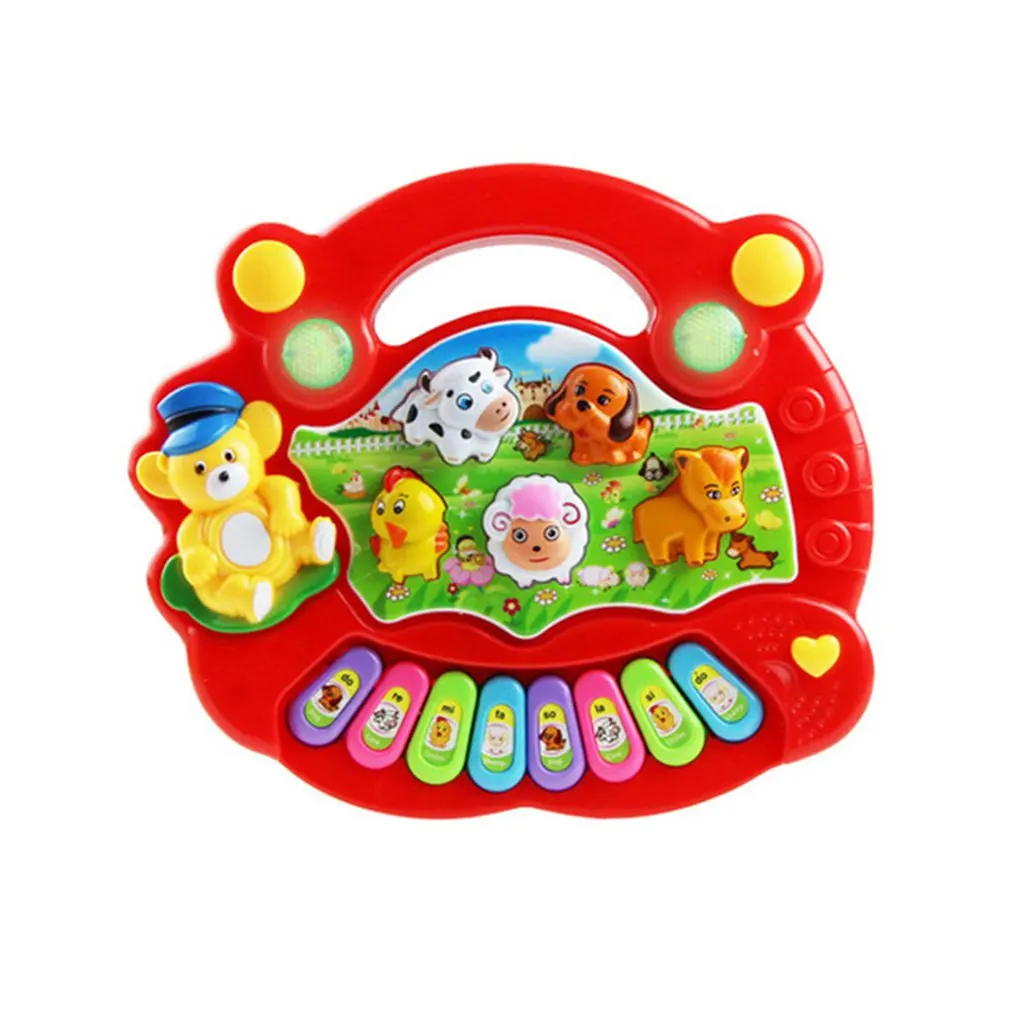 

Children's Toys Electronic Organ Animal Farm Musical Instrument Baby Enlightenment Infant And Child Education English