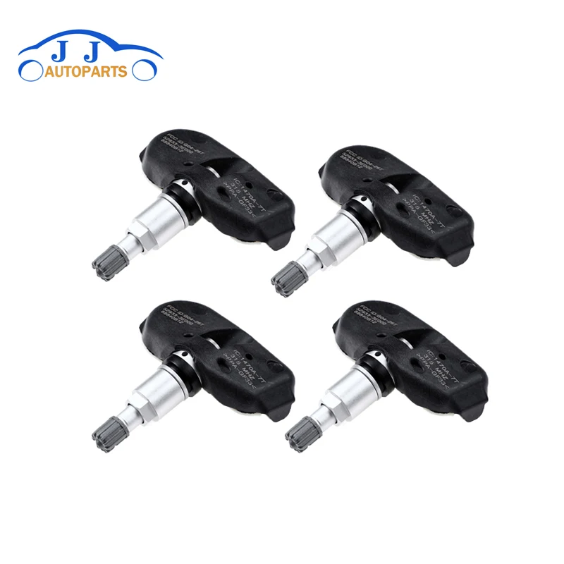 4 шт. 52933-3E000 529333E000 TPMS для Hyundai Sonata Tiburon Tuscon Kia Sorento Sportage датчик давления в шинах 315 МГц