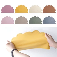 100%Food Safe Approve Silicone Dining Appliance Placemat Table Mat Children's Tableware Pad Kids Feeding Tableware Baby Stuff 1