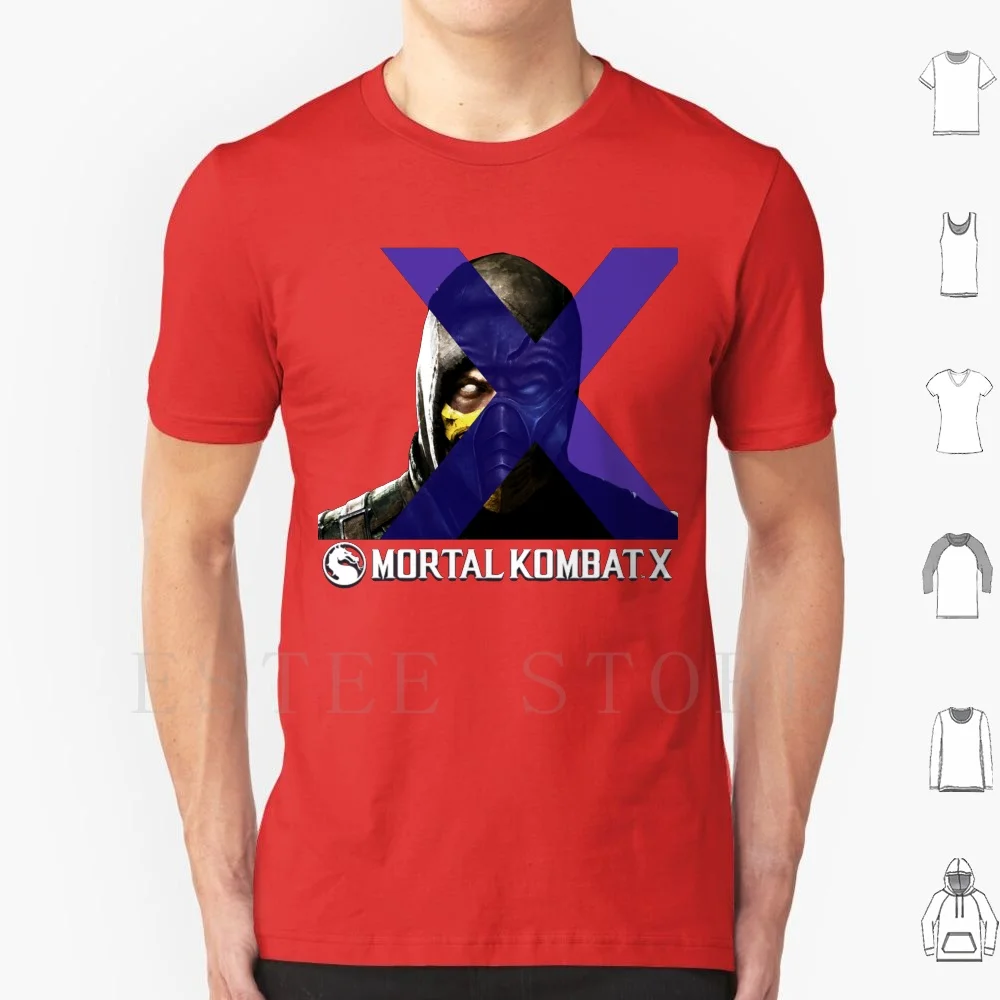 Mortal Kombat Merge T Shirt Print Cotton Scorpio Sub Zero Mortal Kombat Mortal Kombat Mortal Mortal Kombat Cool Trending X Men