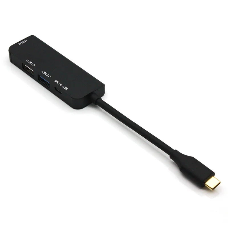 Фото Адаптер HDMI Thunderbolt 3 с USB хабом для MacBook Samsung Galaxy S9 Huawei P20 и Mate 20 Pro Кабели Адаптер HDMI Thunderbolt 3 с USB хабом для MacBook Samsung Galaxy S9 Huawei P20 и Mate 20 Pro Кабели